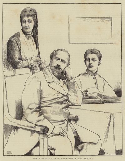 Les Exilés à Chislehurst, un souvenir - James Dromgole Linton